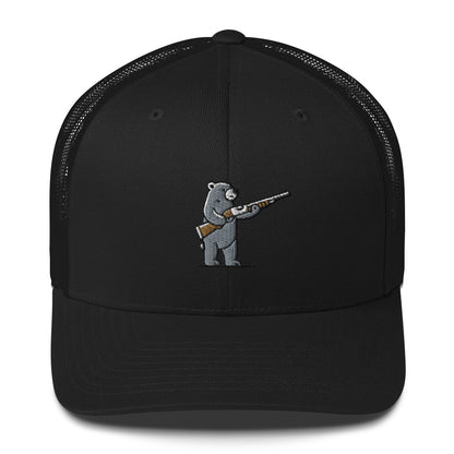 Furry Firearms Trucker Cap - Bear