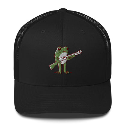 Furry Firearms Trucker Cap - Frog