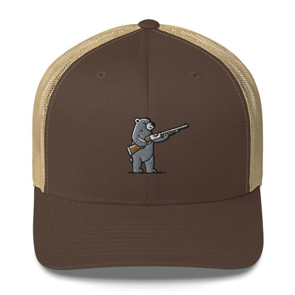 Furry Firearms Trucker Cap - Bear