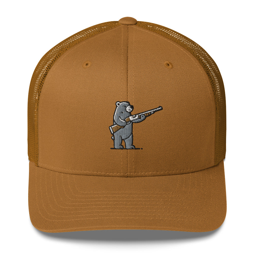 Furry Firearms Trucker Cap - Bear