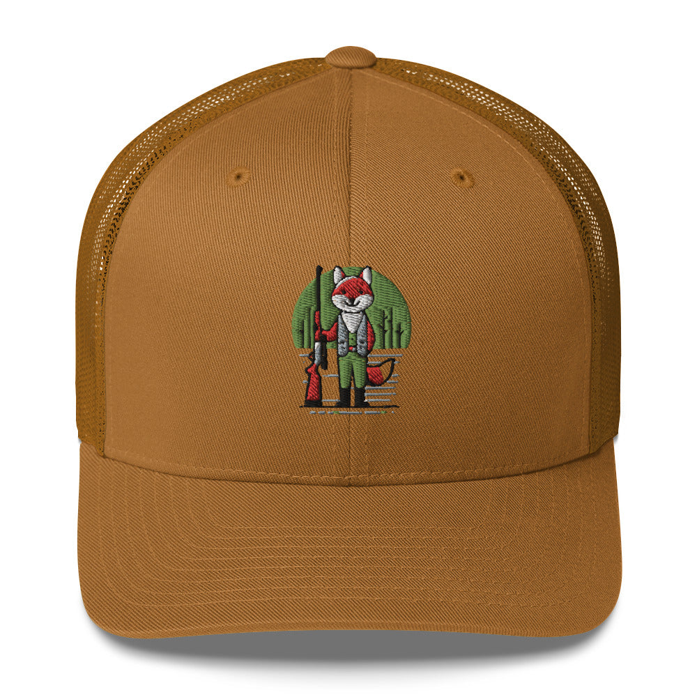 Furry Firearms Trucker Cap - Fox