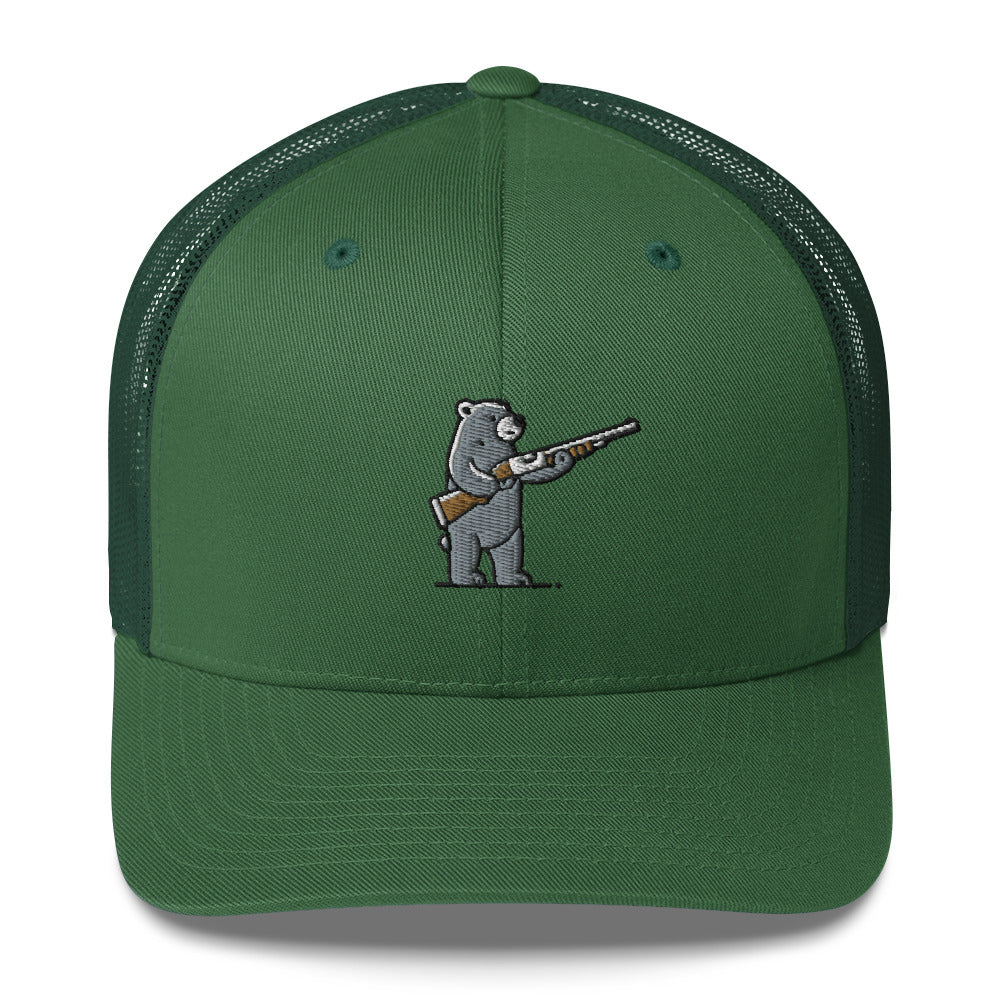 Furry Firearms Trucker Cap - Bear