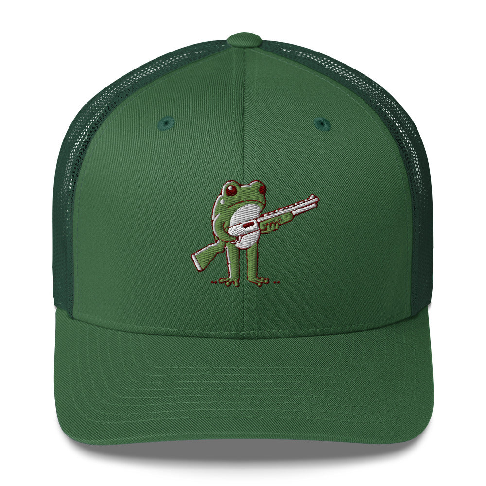 Furry Firearms Trucker Cap - Frog