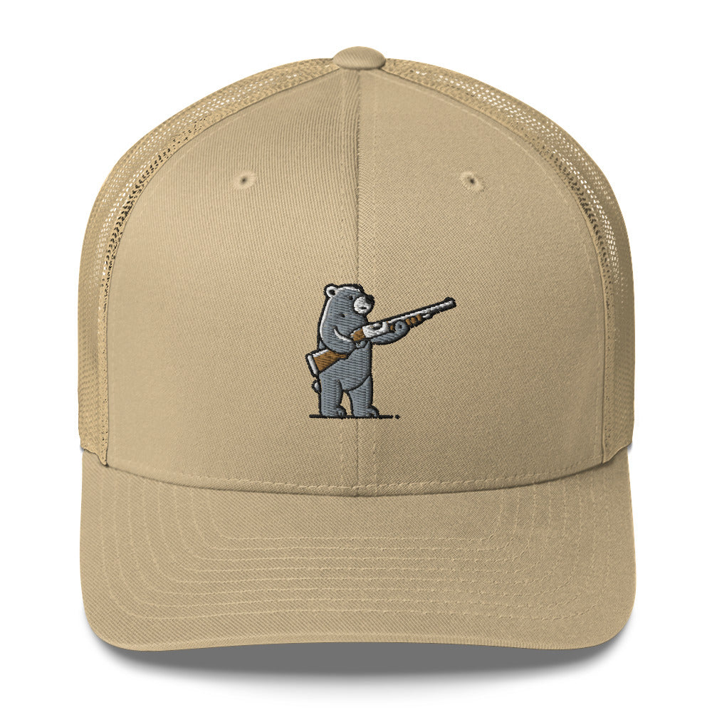 Furry Firearms Trucker Cap - Bear