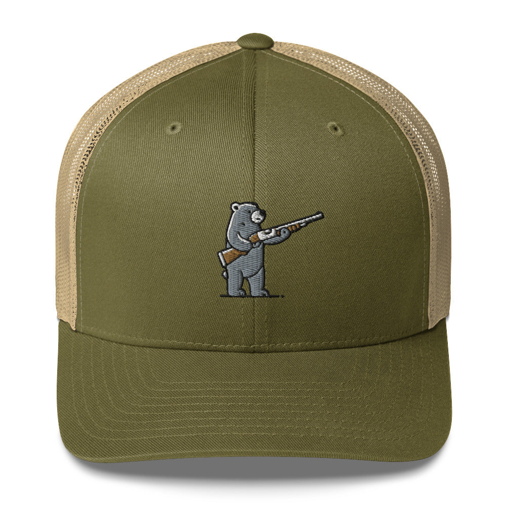 Furry Firearms Trucker Cap - Bear