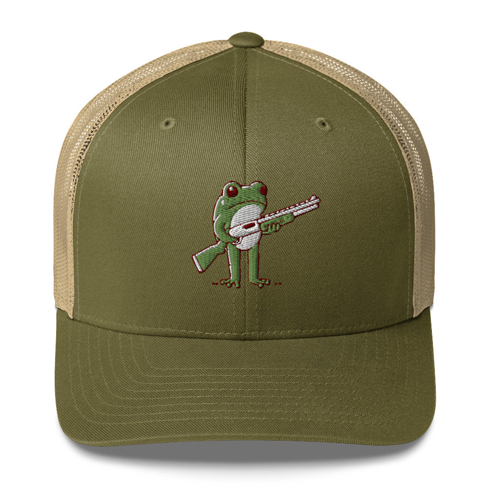 Furry Firearms Trucker Cap - Frog