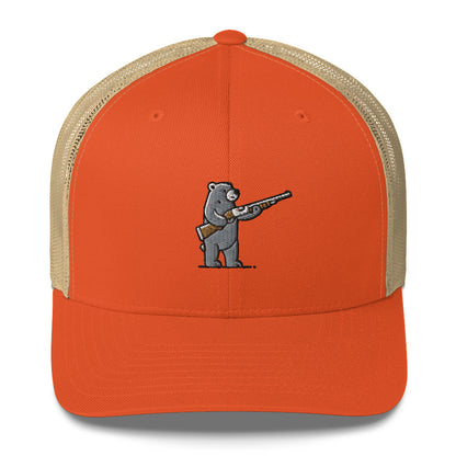 Furry Firearms Trucker Cap - Bear