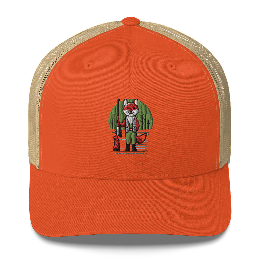 Furry Firearms Trucker Cap - Fox