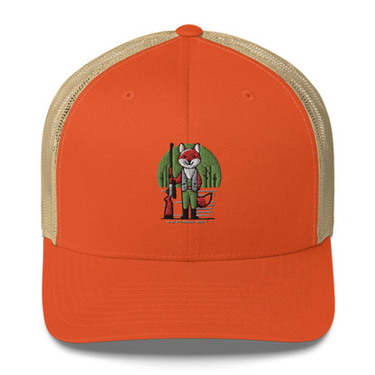 Furry Firearms Trucker Cap - Fox