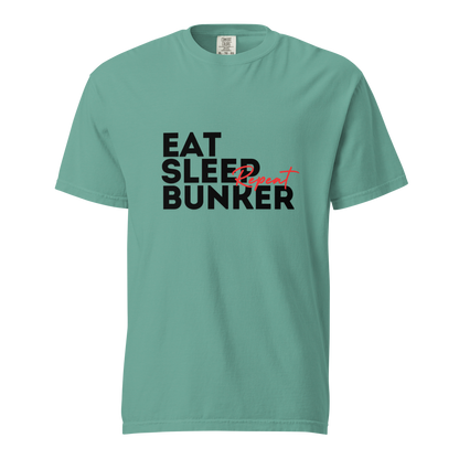 "Eat, Sleep, Bunker, Repeat" - Comfort Tee