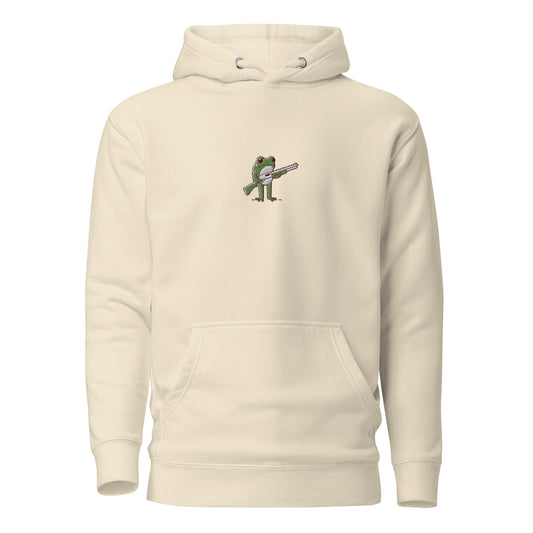 Furry Firearms Hoodie - Frog