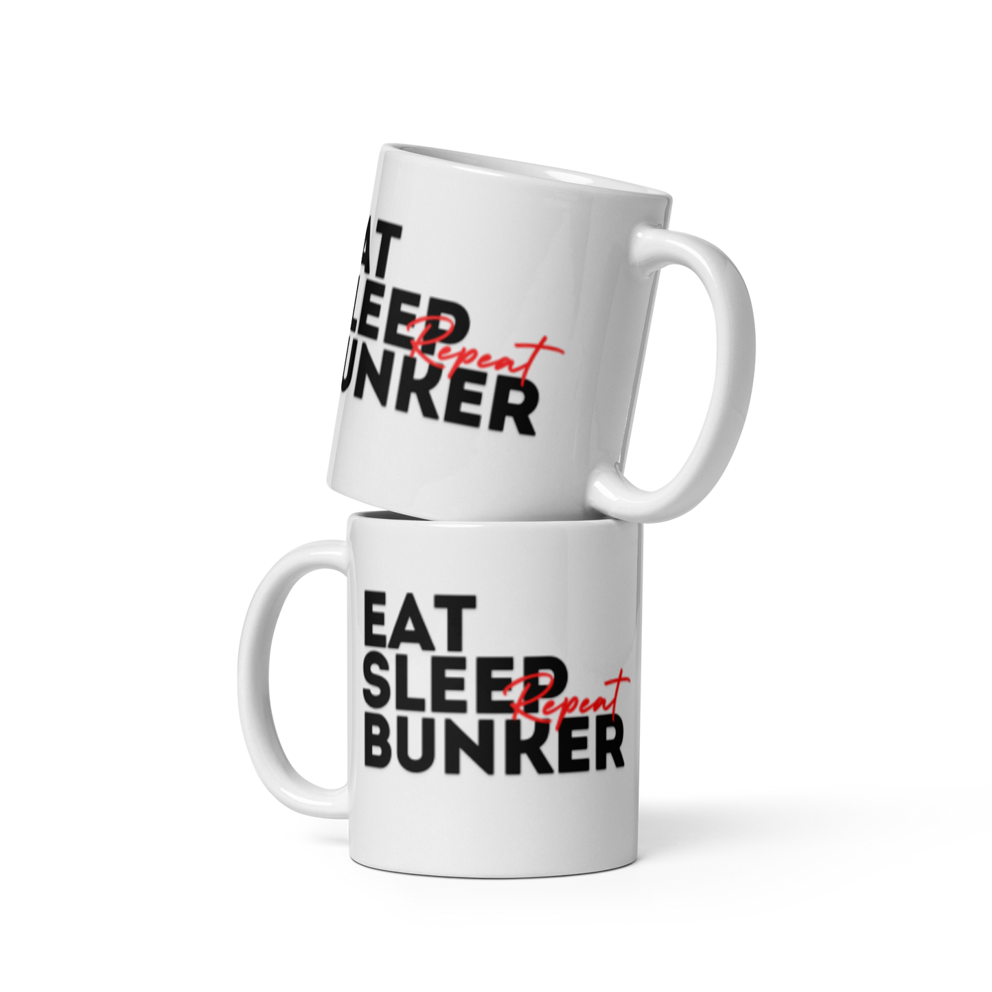 "Eat, Sleep, Bunker, Repeat" - Mug